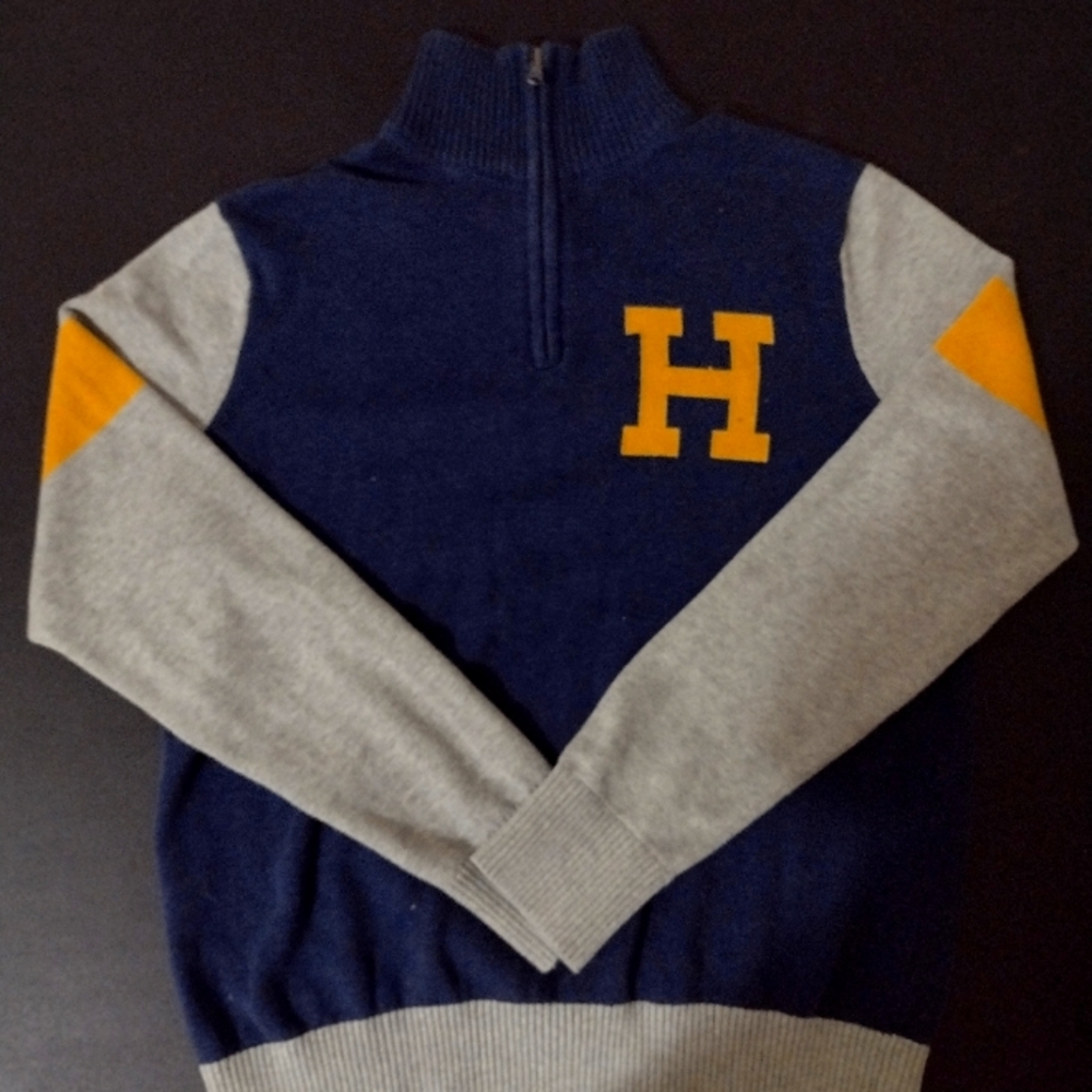 Tommy Hilfiger men's varsity quarter zip